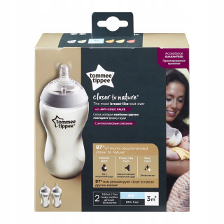 Tommee Tippee fľaše 340 ml 2 kusy